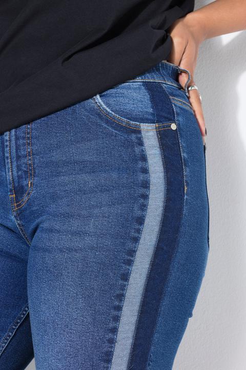 Immagine prodotto Studio Untold Mom jeans con doppie righe laterali e cinque tasche (46)