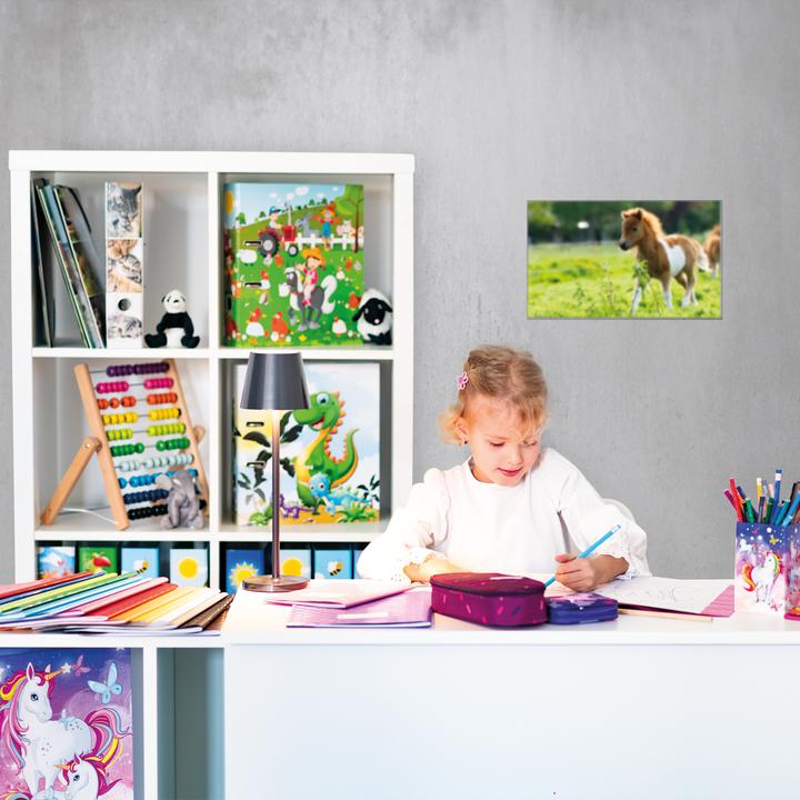 Actual product image HERMA Exercise book cover, DIN A5, made of PP, violet muted (A5)