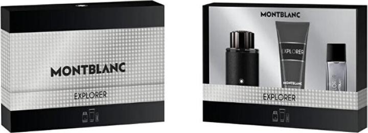 Produktbild Montblanc ENTDECKER EDP 100 VP+GEL+15 (Parfum Set)