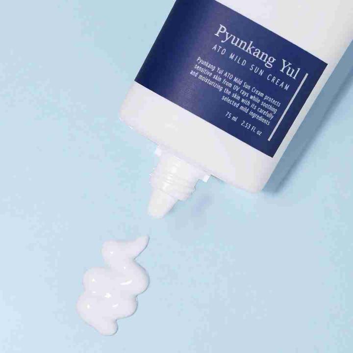 Actual product image Pyunkang Yul ATO Mild 75ml (Suntan cream, SPF 45, 75 ml)