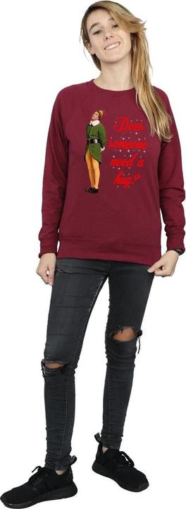 Actual product image Elf Womens/Ladies Hug Buddy Sweatshirt (L)