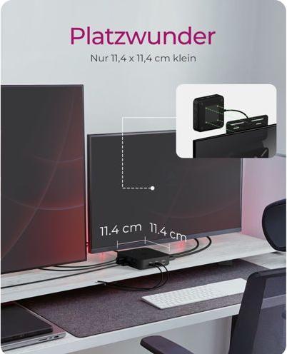 Produktbild Icy Box IB-DK4090-C (USB-C, 12 Ports)