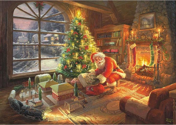 Actual product image Schmidt Spiele Santa Claus is here. (1000 pieces)