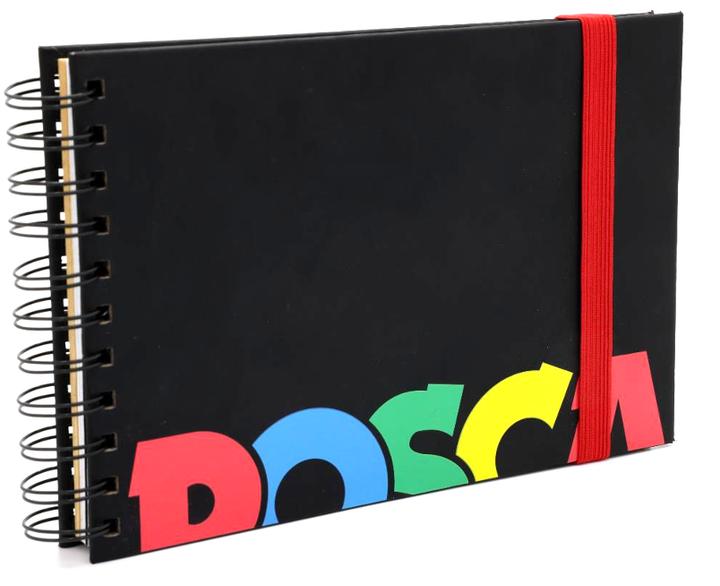 Actual product image Posca Sketchbook (A5, Plain, Soft cover)