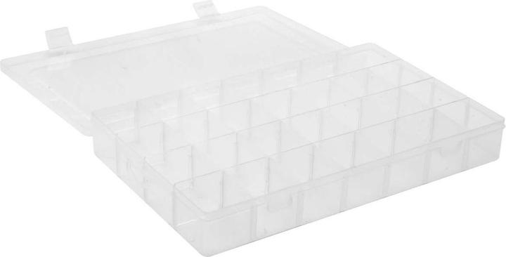 Toymax Opbevaringsboks m/28 rum 34,5x21,5x4,7cm