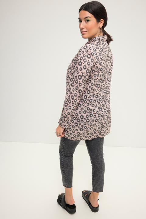 Produktbild Studio Untold Hemdbluse, Boxy Shape, Sun-Print, Hemdkragen, Langarm (46, 48)