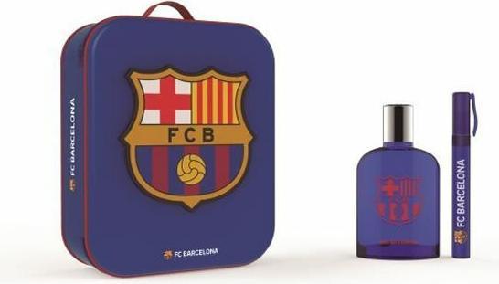 Immagine prodotto FC Barcelona Eau De Toilette Spray 100ml Set 3 pezzi 2019 (Set di profumi)
