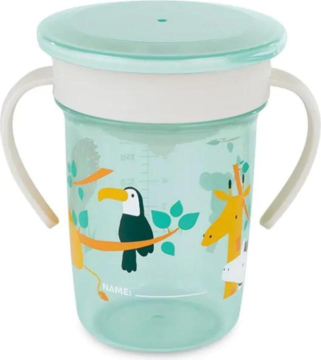 Actual product image Miniland SIPPY CUP 360 JUNGLE