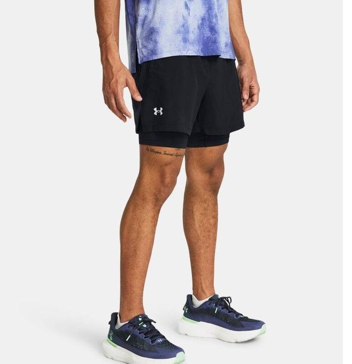 Actual product image Under Armour Launch 5" 2-In-1 Short (L)