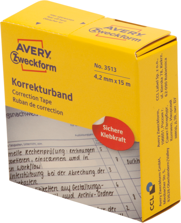 Produktbild Avery Korrekturbänder