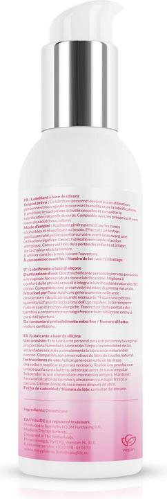 Immagine prodotto EasyGlide Silicone Sensitive (150 ml)