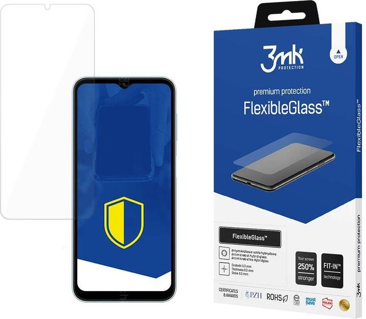 Actual product image 3MK FlexibleGlass Sam M14 M146 Szkło Hybrydowe (1 Piece, Samsung Galaxy M14)