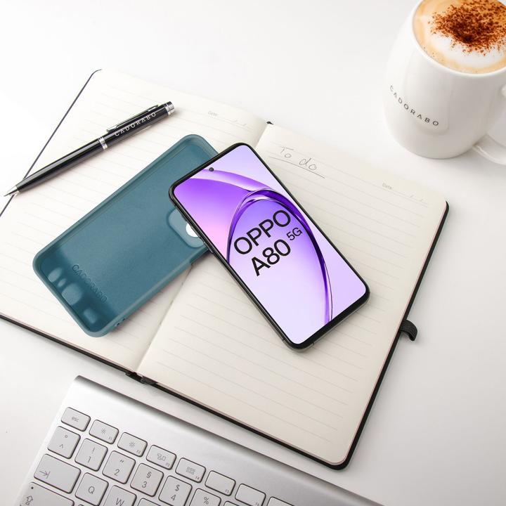 Image du produit Cadorabo Coque pour Oppo A80 TPU Liquid Silicone Case (Oppo A80)