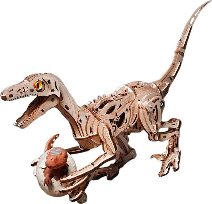 Actual product image Robotime Bausatz Velociraptor, Modell Art: Dekoration