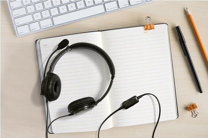 Actual product image Kensington Acco/ Hifi USB Headphones With Mic And Volume Control Butt (Cable, USB-A)