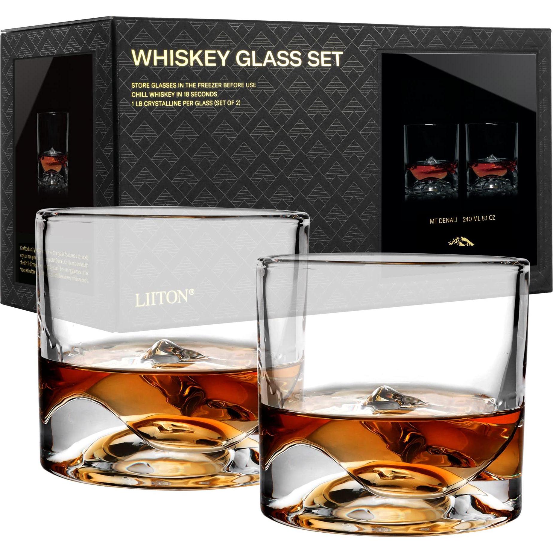 Thumbnail - Liiton Denali Whiskeygläser 2er-Set, Cocktailgläser, Transparent