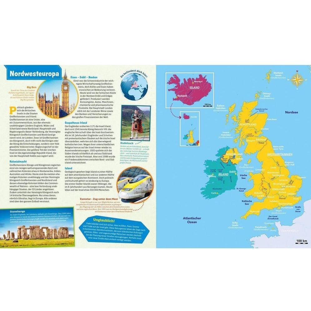 Thumbnail - Weltatlas, Kinderbücher von Michael Schmeling, Dr. Manfred Baur