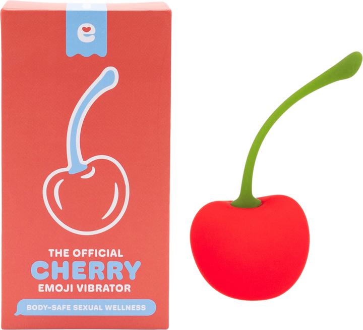 Actual product image Emojibator Vibrator Chilli Cherry