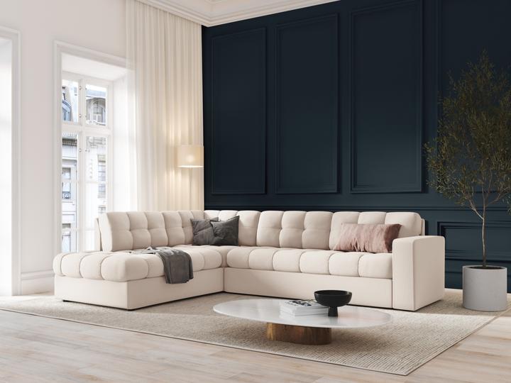 Actual product image CXL by Christian Lacroix Left Corner Sofa, "Yohan", 5 Seats, 236x199x72 Made in Europe (Corner sofa)