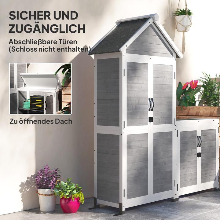 Produktbild Outsunny Gartenschrank