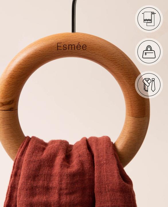 Actual product image Esmée Hängebügel 3er Set für Schals, Taschen und Badezimmertücher (3 x)