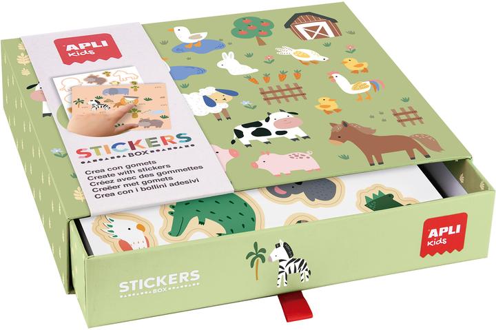 Actual product image Apli Sticker game (8 Sticker)