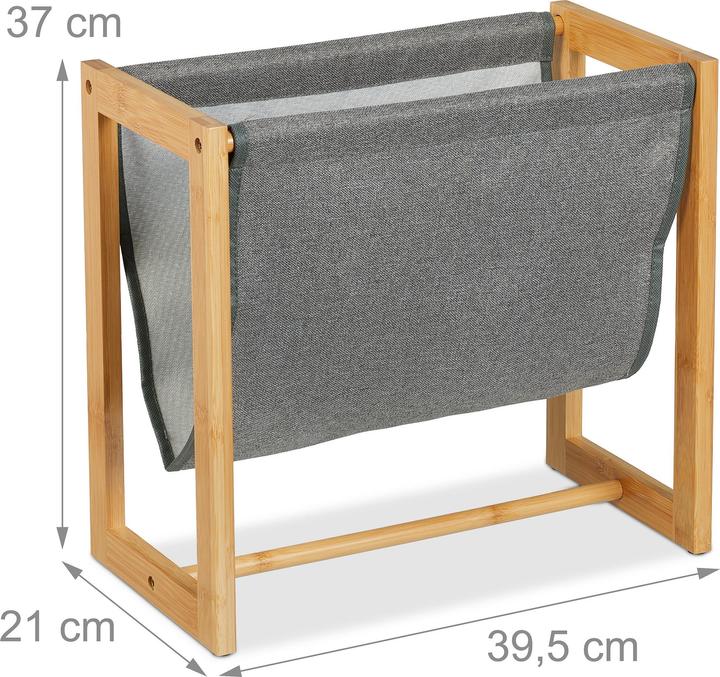 Produktbild Relaxdays Zeitschriftenhalter (39.50 x 21 x 37 cm)