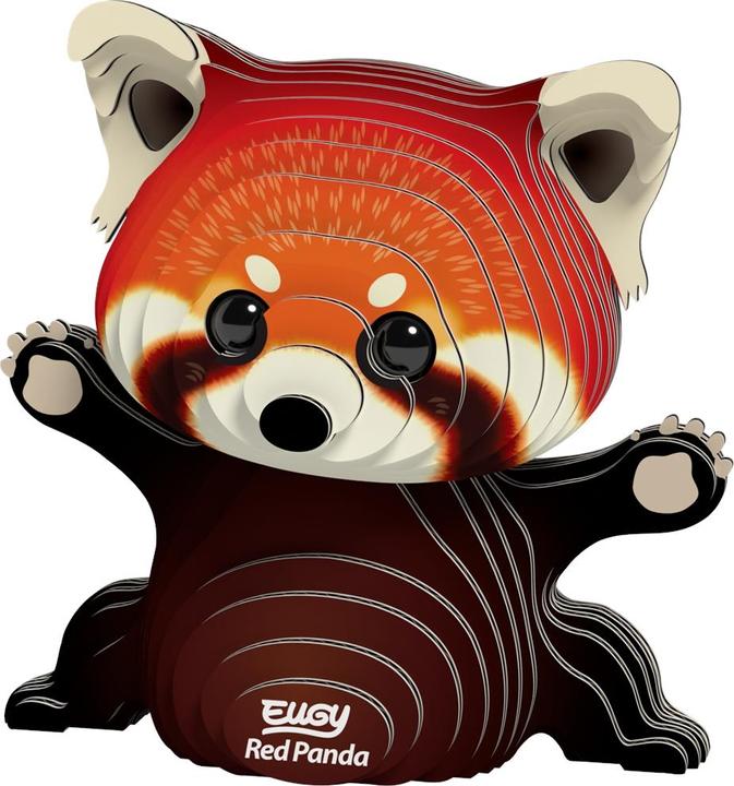 Actual product image Eugy 3D Bastelset Roter Panda