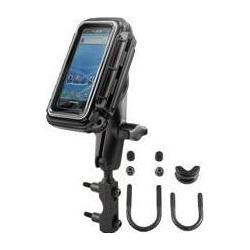 RAM Mounts Unpkd RAM Motrcycle Aqua, Smartphone Halterung, Schwarz