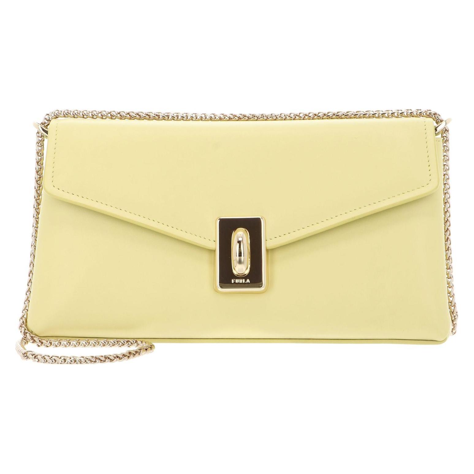 Furla, Damen, Handtasche, Meridiana Crossbody Bag, Gelb