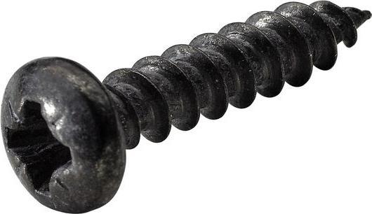 Produktbild Hettich Befestigungsschraube fr Stangenscharniere Linsenkopf 3,5x16 mm schwarz 40 Stck (40 Schrauben pro Stück)