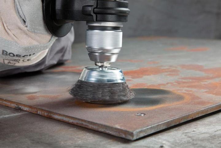 Produktbild Bosch Professional Zubehör PRO Metal clean Topfbürste, gerader Schaft, 50 x 0,3 mm