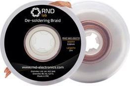 Produktbild RND Entlötlitzen 2m 0.8mm (Entlötlitze)