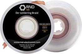 Produktbild RND Entlötlitzen 2m 0.8mm (Entlötlitze)