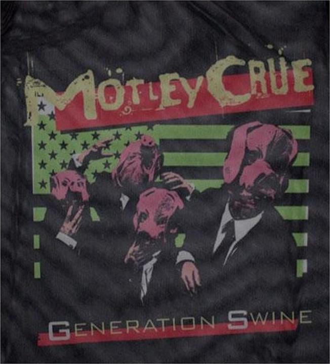 Immagine prodotto Motley Crue Generation Swine Maglietta Corta Donna (38)