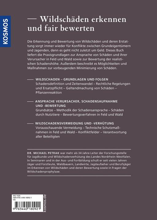 Produktbild Kosmos Wildschäden (Deutsch, Michael Petrak, 2025)