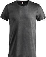 Immagine prodotto T-shirt Clique Basic 029030, cotone, antracite screziato, taglia 2XL (XXL)