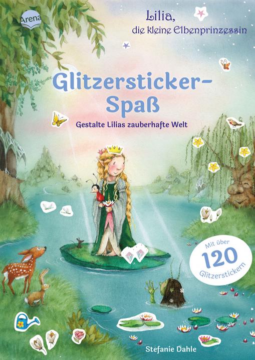 Produktbild Lilia, die kleine Elbenprinzessin. Glitzersticker-Spass. Gestalte Lilias zauberhafte Welt (120 Sticker)