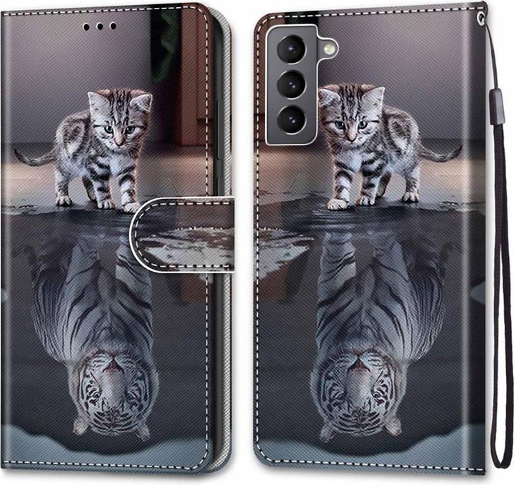Immagine prodotto Cover-Discount Galaxy S22 - Custodia in pelle Cat (Samsung Galaxy S22)