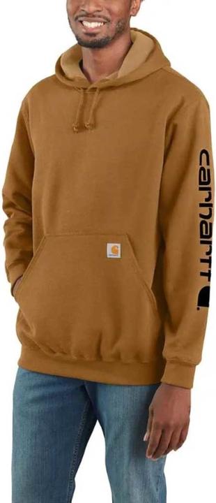 Image du produit Carhartt Bluza Midweight Signature Sleeve Marron (M)