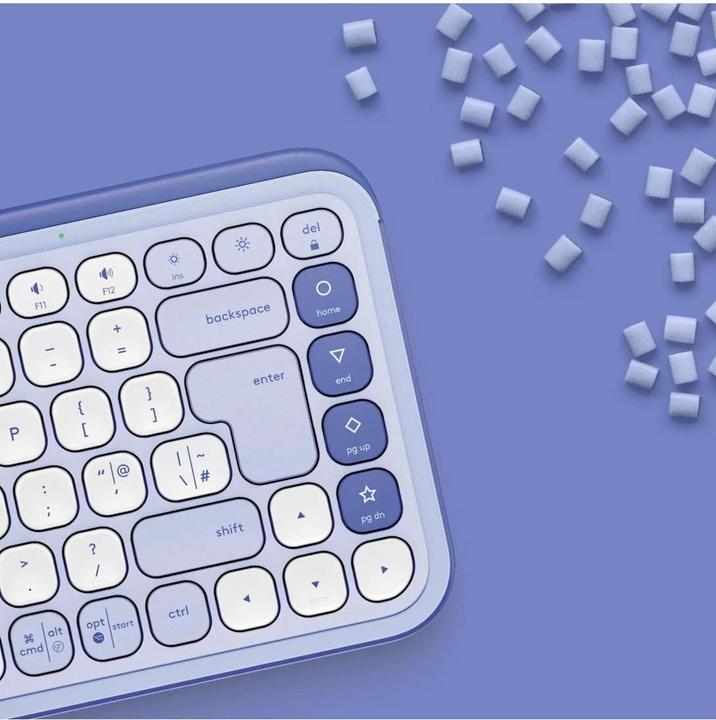 Actual product image Logitech Pop Icon Keys (Eng. Int., Wireless)