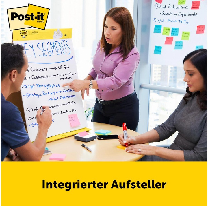 Produktbild Post-it Super Sticky Flipchart stellbar (50 x 60 cm)