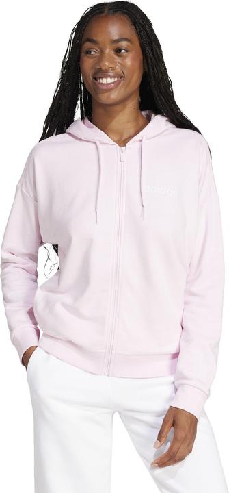 Actual product image adidas Women's Essentials Linear Full Zip French Terry (S)