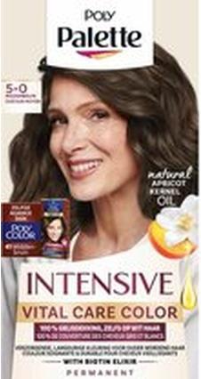 Vitalcare Poly Palette Vital Care 5-0 Medium Brown 115 Ml Haarfarbe