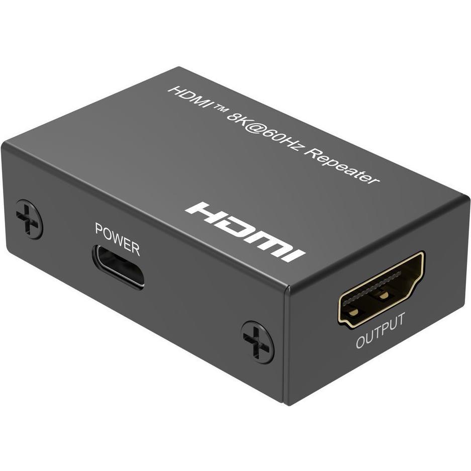 MicroConnect 8K@60Hz HDMI repeater up to (MC-HDMIREPEATER-8K)