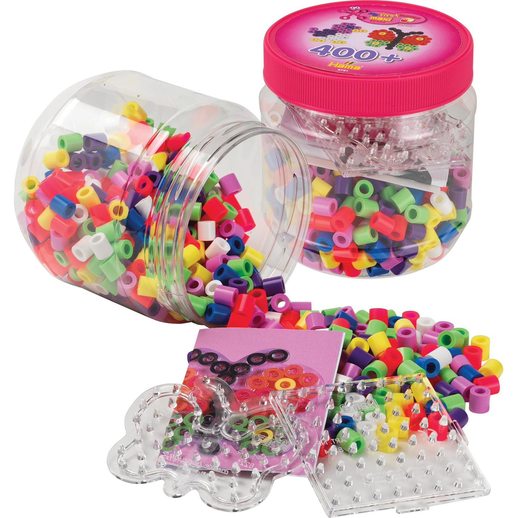 Thumbnail - Hama Perlen Strijkkralenset Maxi in Pot, 400st.