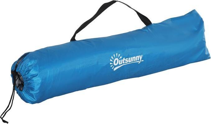 Produktbild Swisshandel24 Strandmuschel Pop Up Strandzelt für 1-2 Personen mit Sonnenschutz Himmelblau (Strandzelt + Strandmuschel, 2 Personen)