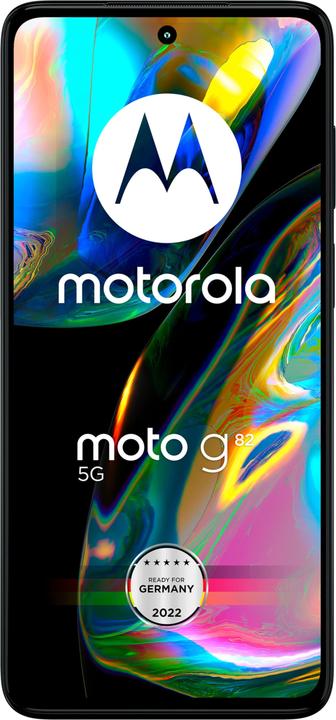 Produktbild Motorola Moto G82 (128 GB, Meteorite grey, 6.60", Hybrid Dual SIM, 5G)