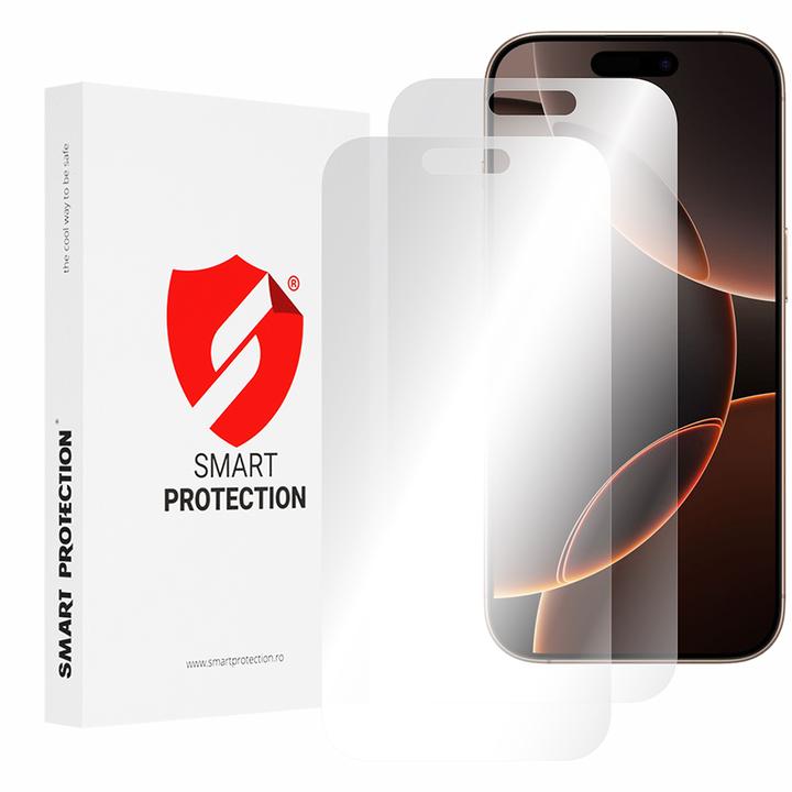 Smart Protection - Premium Classic (2 pack) - iPhone 16 Pro Max - Clear (2 pcs, Apple iPhone 16 Pro Max)