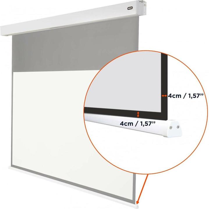 Actual product image Celexon Motor screen Battery V2.0 Motor Pro Plus 320x180 cm 16:9 (57", 16:9)